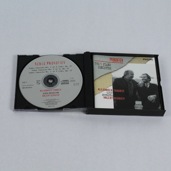 Prokofiev The 5 Piano Concertos 2 CD Set 1997 Philips Classics