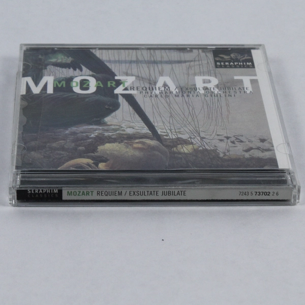 Mozart: Requiem / Exsultate Jubilate Music CD 2000 Seraphim Classics