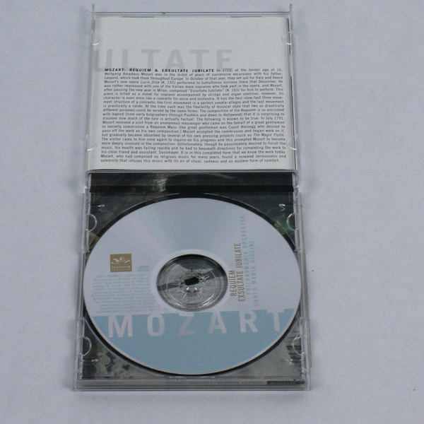 Mozart: Requiem / Exsultate Jubilate Music CD 2000 Seraphim Classics