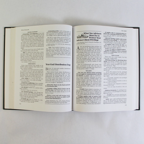 Bottom Line Year Book 2001 Hardcover Pre-Owned Worn Cover & Binding Damage