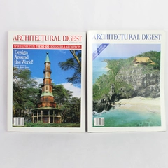 Lot of 2 Architectural Digest Magazines Sep 1994 & September 1995