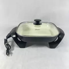 Oster CKSTSKFM12W-ECO Electric Non-Stick Skillet 12 X 12 Inch 1200W