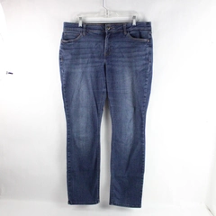 Liz Claiborne Mid-Rise Classic Skinny Jeans Dark Wash Women's Size 14