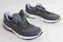 Asics Gel Trail Running Shoes Women's Size 10 Gray Purple Pre-Owned