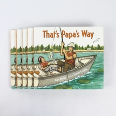 Lot Of 5 That's Papa's Way by Kate Banks 2009 FSG Hardcover Dust Jacket