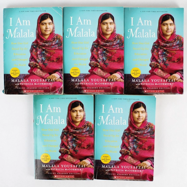 Lot of 5 I Am Malala by Malala Yousafzai 2016 Scholastic