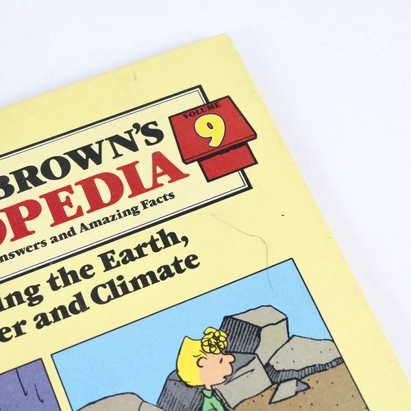 Lot Of 3 Charlie Brown Encyclopedia Books 8-10 HC Charles Schulz 1980 Hardcover