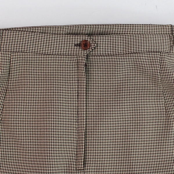 Transform SR Beige Houndstooth Pattern Pencil Skirt Women's Size 16
