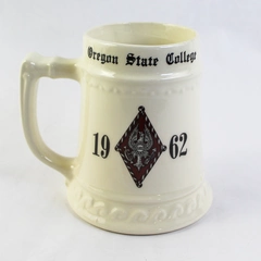 Vintage Balfour 1962 Oregon State College Ceramic Stein Good Condition