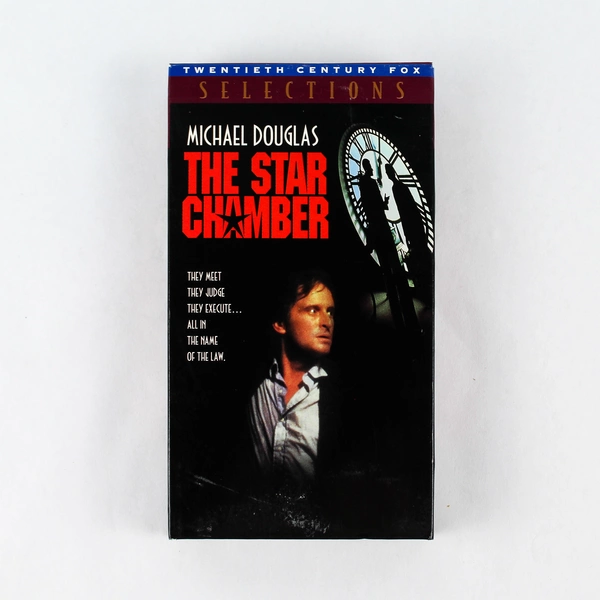The Star Chamber VHS 1983 Starring Michael Douglas 20th Century Fox Selections