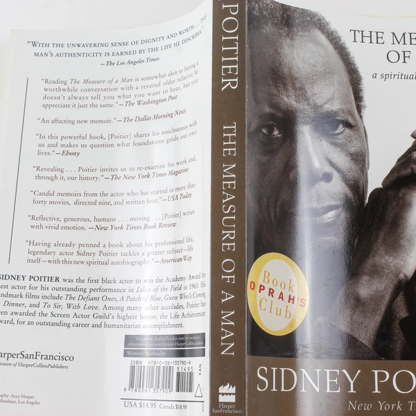 The Measure of a Man A Spiritual Autobiography Sidney Poitier 2007 Paperback
