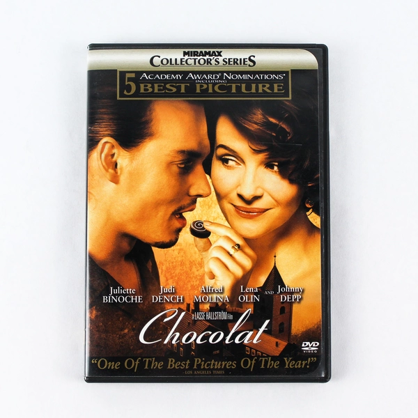 Chocolat DVD Johnny Depp Juliette Binoche 2000 Buena Vista PG13