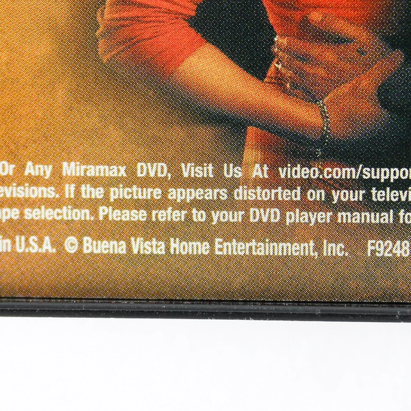 Chocolat DVD Johnny Depp Juliette Binoche 2000 Buena Vista PG13
