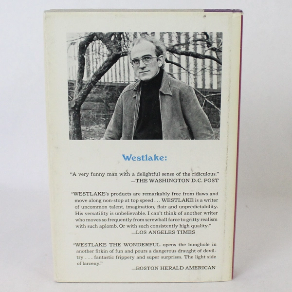Two Much by Donald Westlake 1975 M. Evans and Company Signed by Author HC DJ