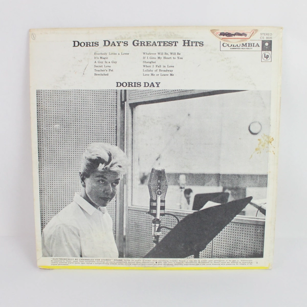 Vtg Vinyl Doris Day's Greatest Hits Whatever Will Be Will Be Columbia 1962