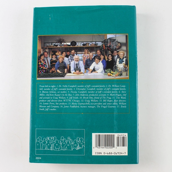 The Frugal Gourmet Whole Family Cookbook Jeff Smith 1992 Hardcover