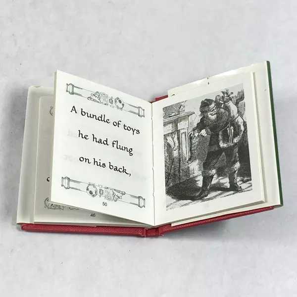 Miniature Night Before Christmas 1989 Hardcover by Clement C. Moore