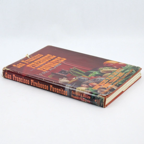 1965 San Francisco Firehouse Favorites Tony Calvello Hardcover Bobbs-Merrill