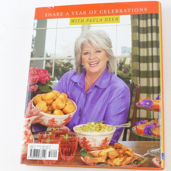 Paula Deen Celebrates Cookbook 2006 Simon & Schuster Hardcover Good Condition