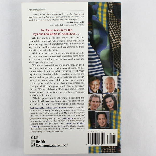 Chicken Soup for the Father's Soul Book 2001 Paperback Bedtime Stories