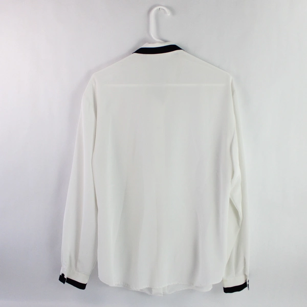 Vintage JH Collectibles Embroidered Collar Button-Up Blouse Women's 12 