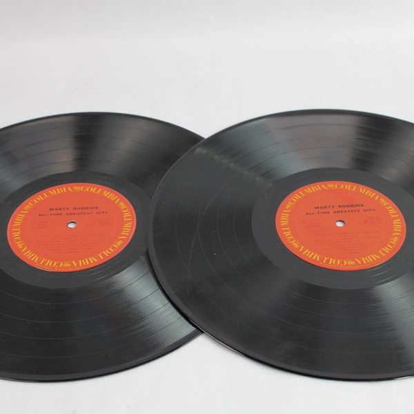 Marty Robbin's All-Time Greatest Hits Vinyl Record Double Disc Columbia 1972