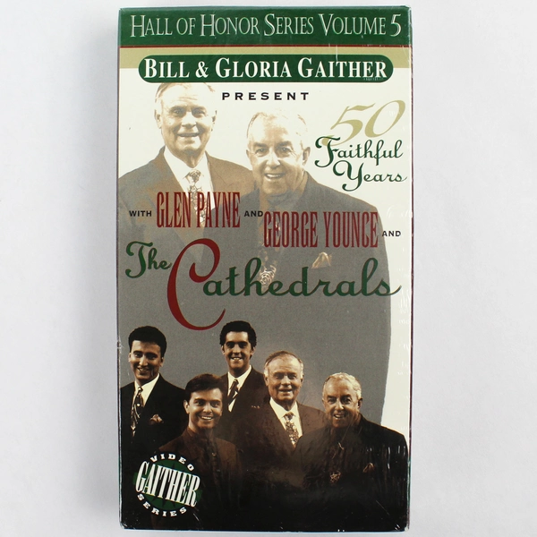 Sealed Fifty Faithful Years With Glen Payne George Younce and the Cathedrals VHS