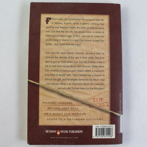 Passport To Danger Secret of the Mezuzah by Mary Bell Ex Libris PB