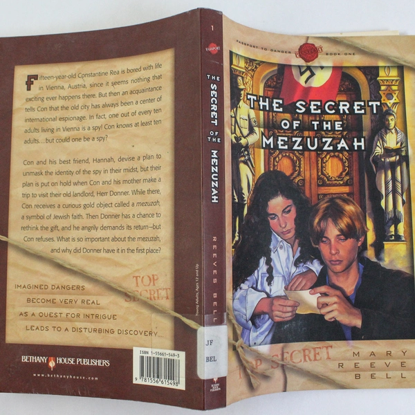 Passport To Danger Secret of the Mezuzah by Mary Bell Ex Libris PB