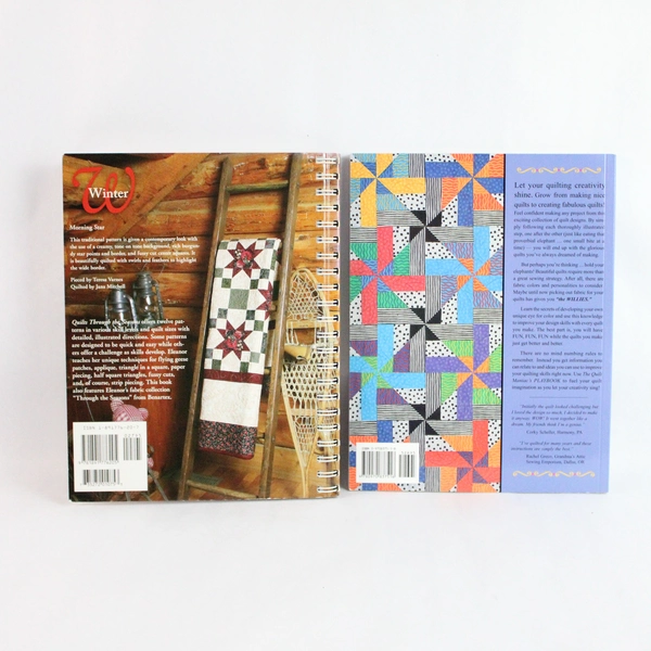 Lot Of 2 Quilting Books The Quilt Maniac's Playbook Quilts Through The Season
