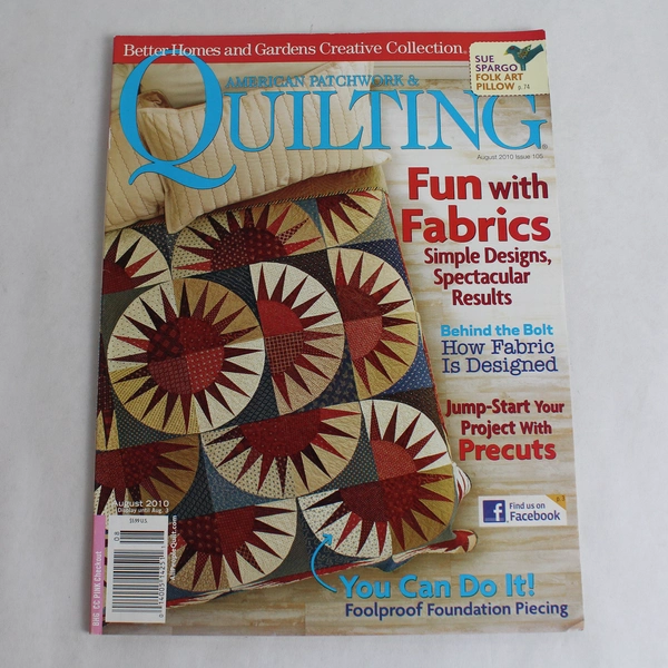 Better Home & Gardens American Patchwork & Quilting August 2010