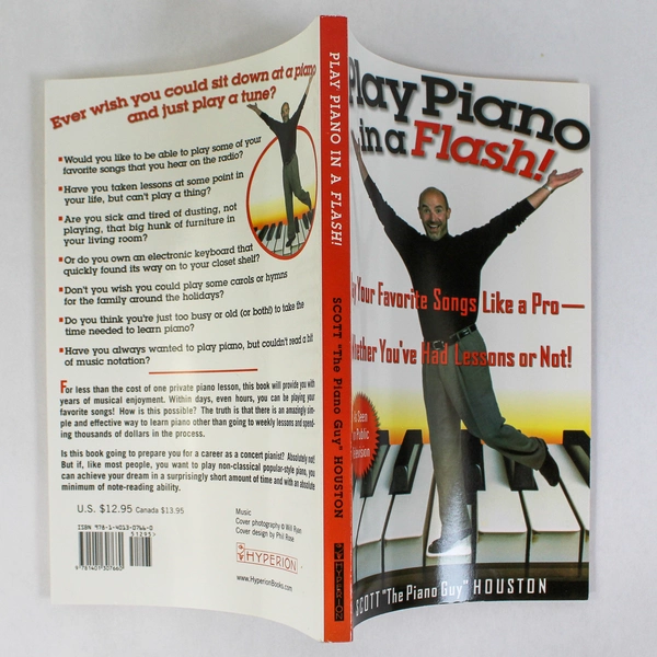 Play Piano in a Flash by Scott Houston 2004 Hyperion Good Condition