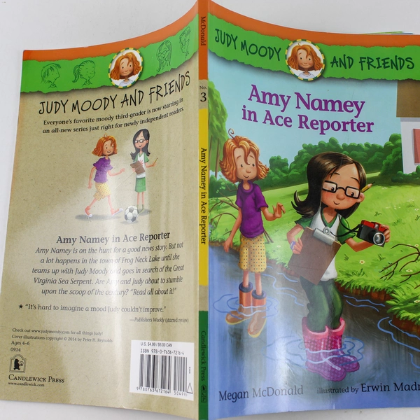 Judy Moody and Friends Amy Namey in Ace Reporter Megan McDonald 2014 Paperback