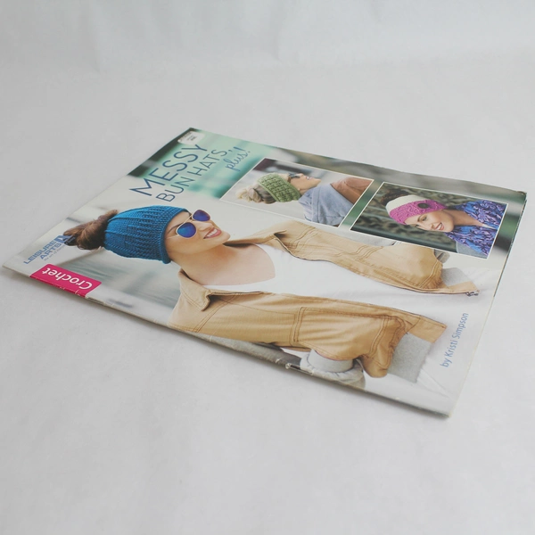 Leisure Arts Crochet Messy Bun Hats Plus by Kristi Simpson 2017 Paperback