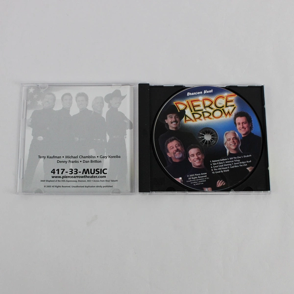 Pierce Arrow Branson Heat 2003 Audio Music CD 