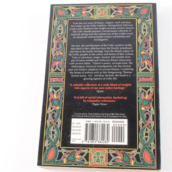 The Celtic Reader by John Matthews 1992 Paperback Harper Collins Books