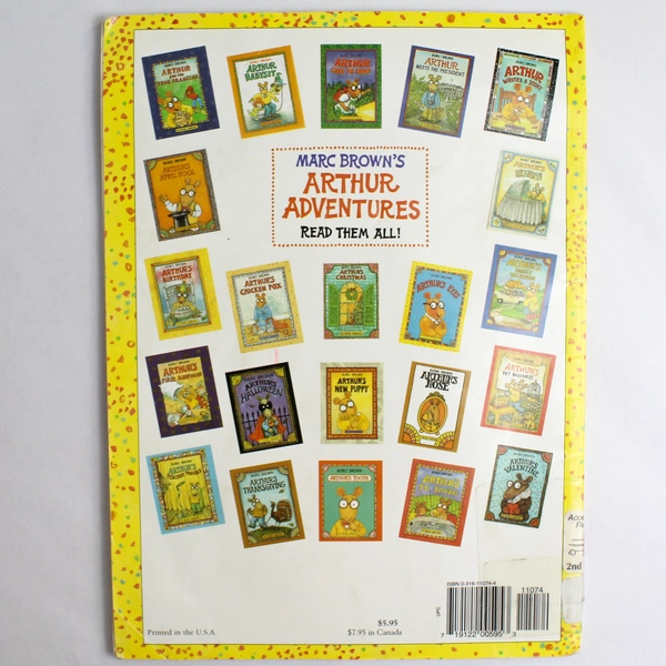 Arthur's Birthday Short Story Picture Book By Marc Brown 1989 1st Ed Ex-Libris
