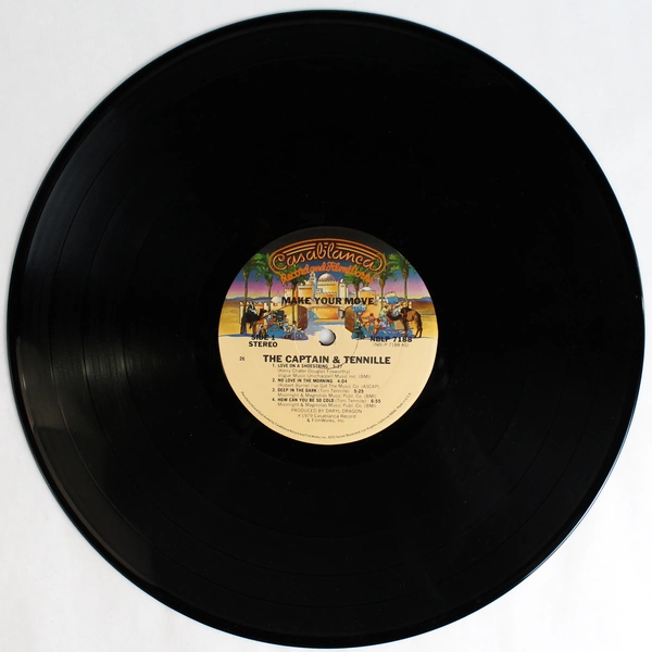The Captain & Tennille Make Your Move Vinyl Casablanca Record and FilmWorks