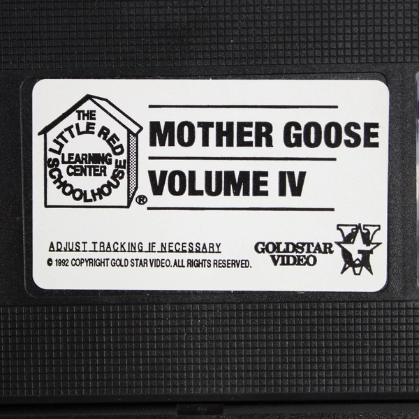 VHS Mother Goose Vol II & IV 1992 Little Miss Muffet Mother Hubbard Collections