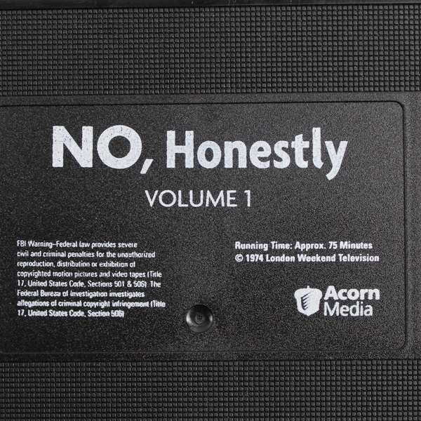 'No, Honestly' 3 Tape Set VHS Classic British Comedy, Collins Alderton