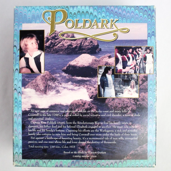 Poldark 1993 Boxed Set of 6 VHS TV Show Season 1 Historical Drama