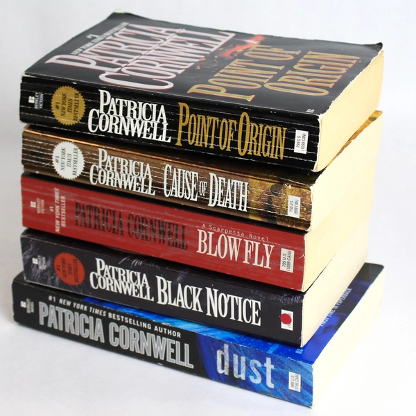 Lot of 5 Patricia Cornwell Books Novels From 1996 To 2013