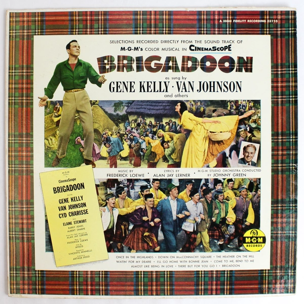 Brigadoon Vinyl Sung By Gene Kelly Van Johnson MGM Records 1954