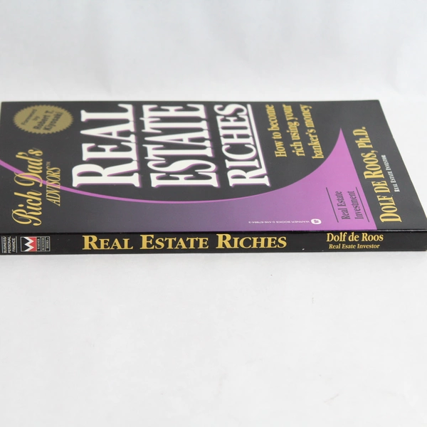 Rich Dad's Advisors Real Estate Riches By Dolf De Roos Paperback Book 2001