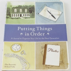 Putting Things in Order by Ellen Baumritter and David Finkle 2006 Paperback