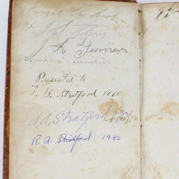 Plutarch’s Lives & A Life of Plutarch John & William Langhorne 1835 Leather