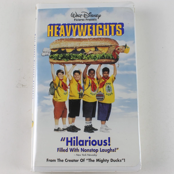 Heavyweights VHS 1996 Clam Shell Walt Disney