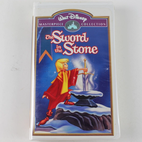 The Sword in the Stone VHS 1998 Rated G Walt Disney