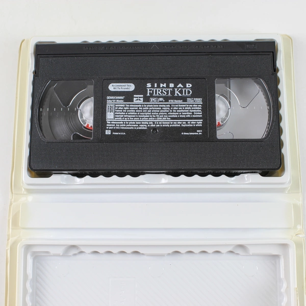 First Kid Disney VHS 1997 Clam Shell Sinbad