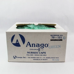 Anago Nurses Caps Lot of 109 Full Size Single Use Medical Supplies 70-121